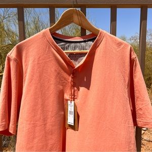 ⬇️Weatherproof Vintage Brand NWT Men’s Shirt Size L Color Coral